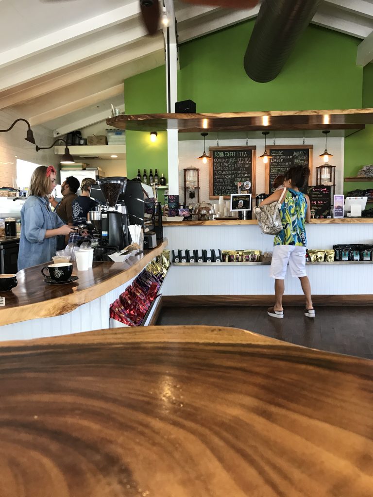 ハワイ島 コナ コナコーヒーカフェ